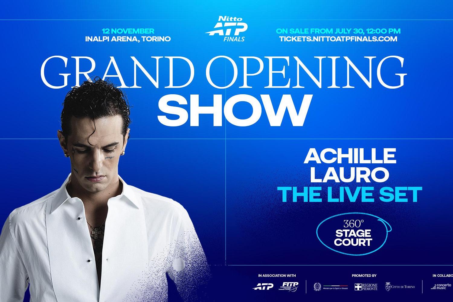 Achille Lauro in concerto: acquista i biglietti per il Grand Opening Show