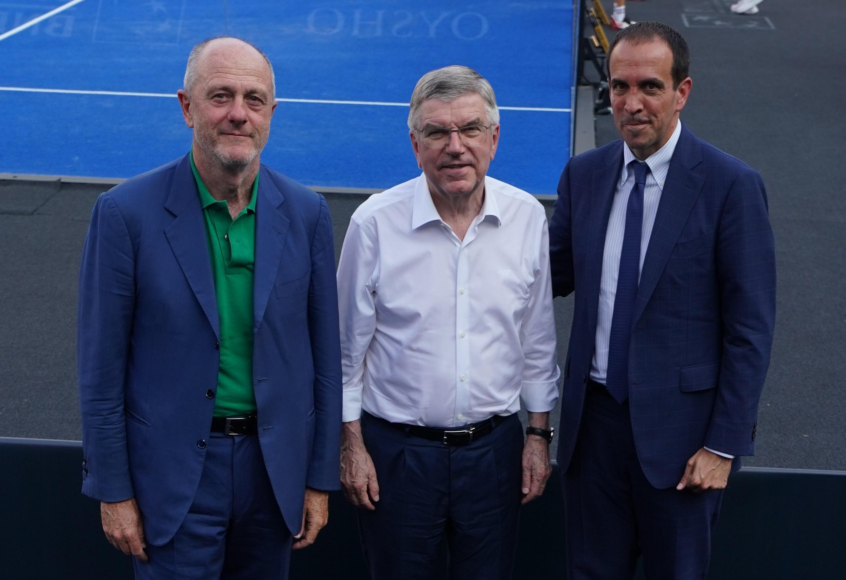 BNL Italy Major Premier Padel, Bach incontra Binaghi e Carraro