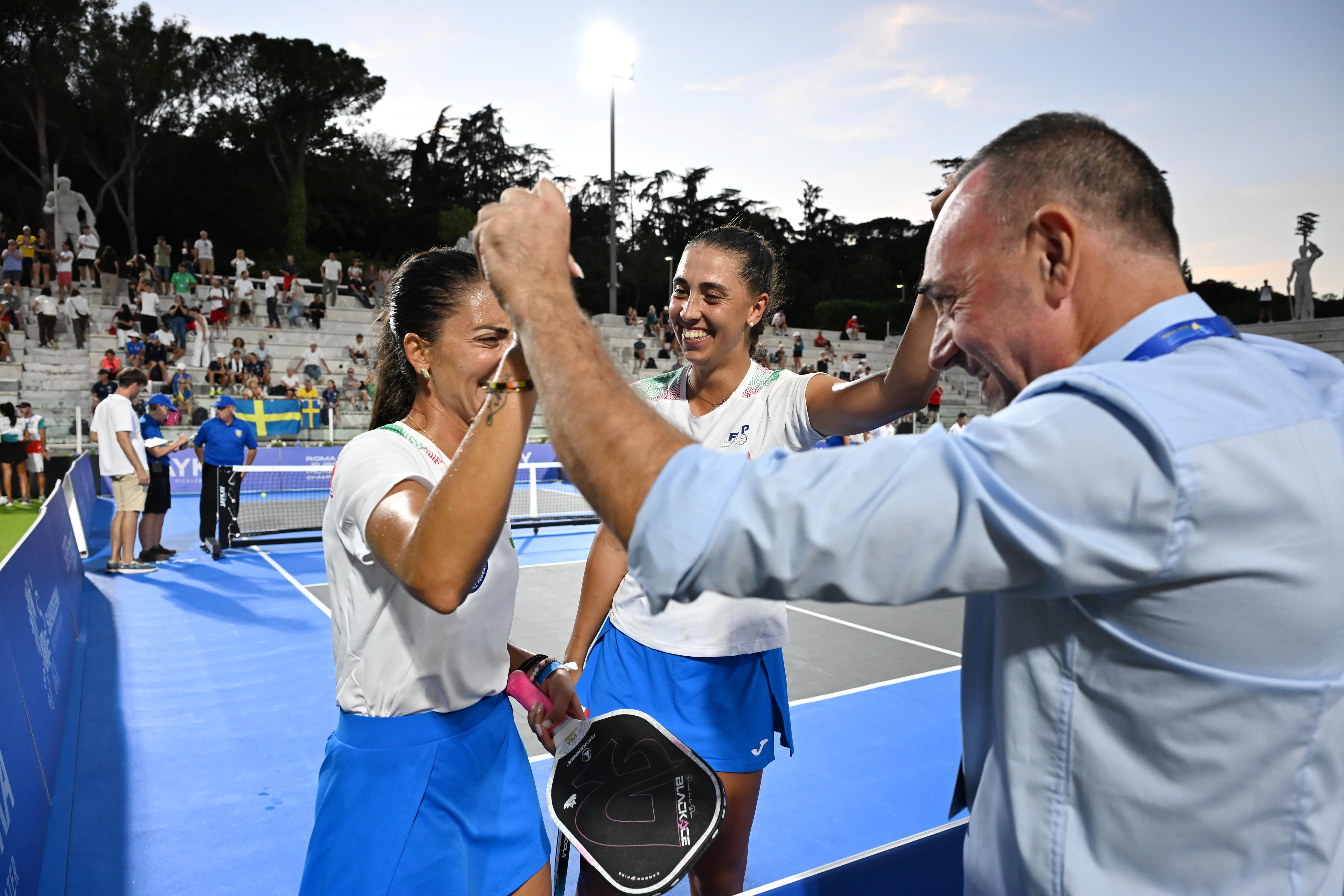 Europei pickleball, le foto dei campioni